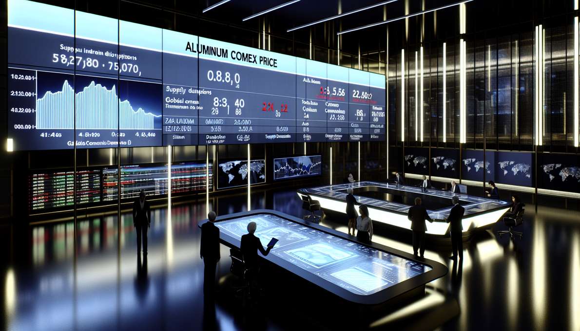 Biểu đồ và các yếu tố kinh tế ảnh hưởng đến giá nhôm COMEX