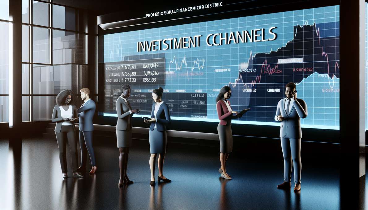 Hình ảnh minh họa các kênh đầu tư tài chính đa dạng