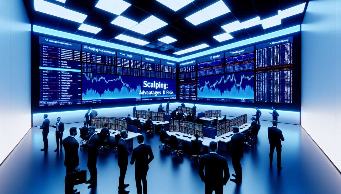 Hình ảnh minh họa về ưu điểm và rủi ro của chiến lược Scalping trong giao dịch phái sinh hàng hóa.